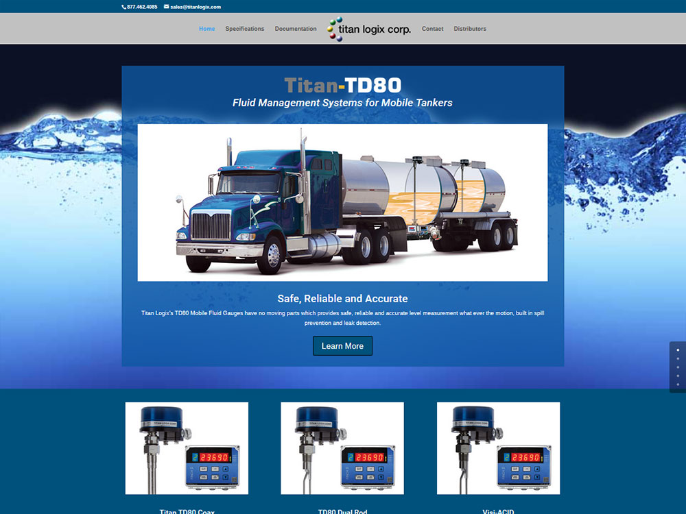 Titan Logix - TD80 Website