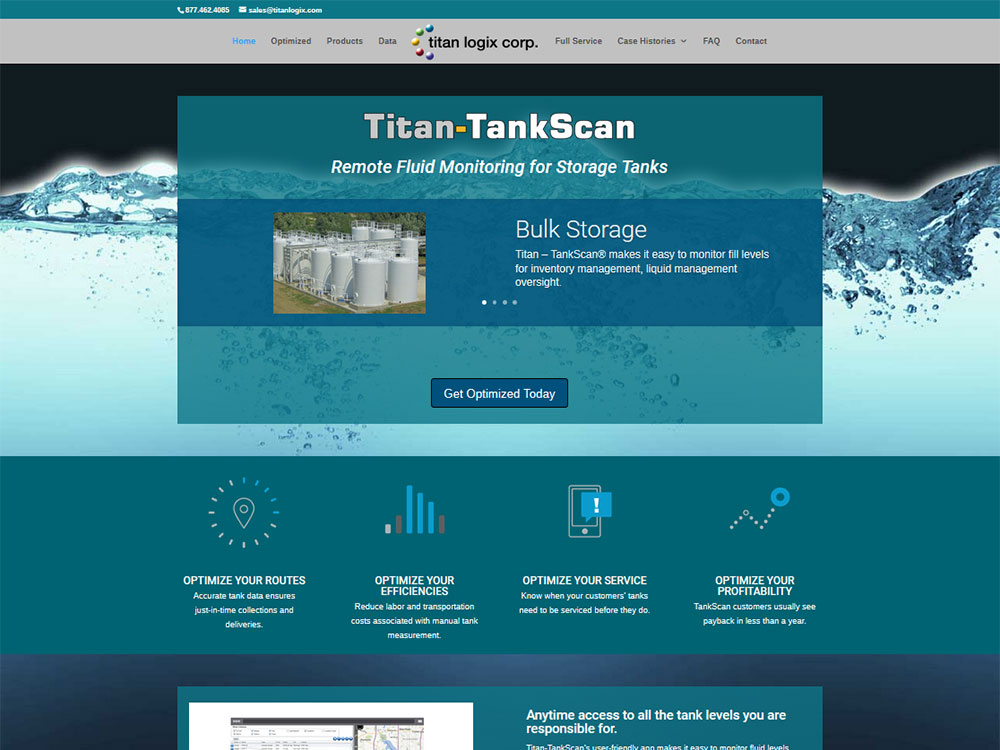 Titan Logix - TankScan Website